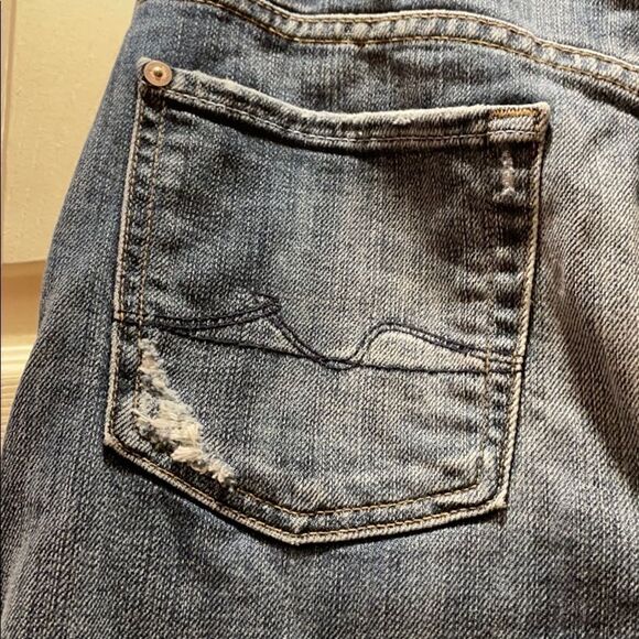 ✨A Pea in the Pod 7 for All Mankind denim skirt - Picture 4 of 9